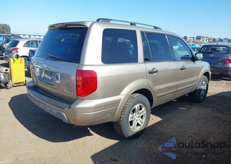 2004 Honda Pilot Ex-L z USA, uszkodzony, nr VIN 2HKYF18544H592230
